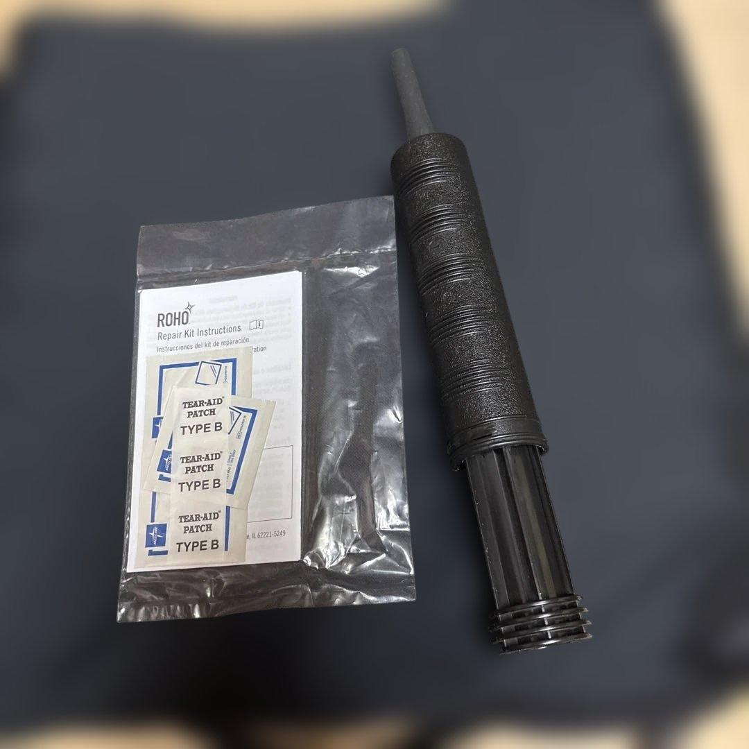 車椅子用クッション 黒 圧力分散機能　 座位バランスの保持　立体的デザイン