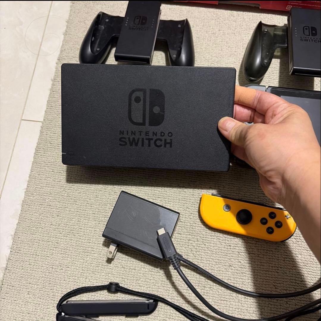【４人で遊べるセット】Nintendo Switch 本体 動作確認済み