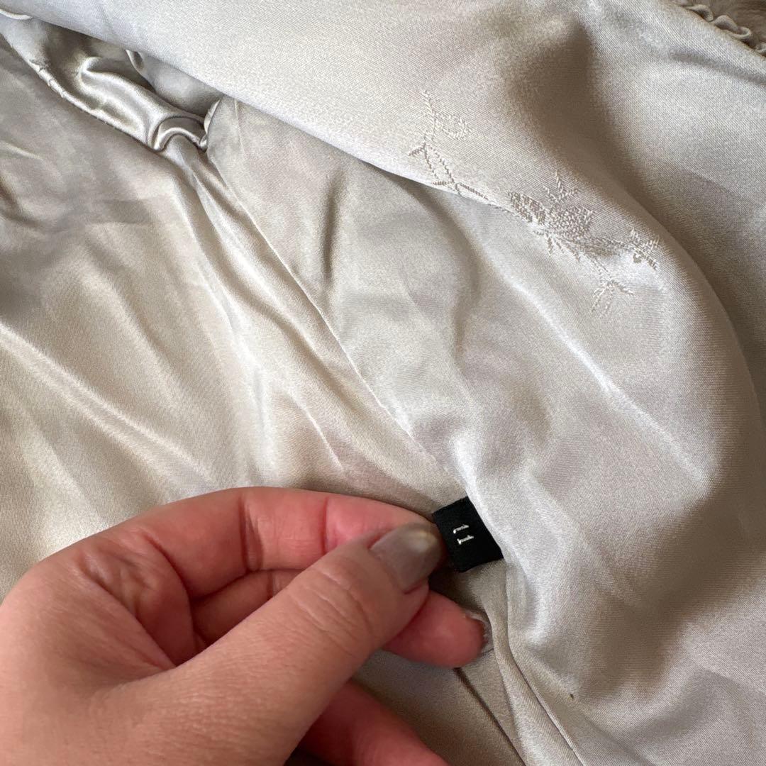 サファイヤミンクファーコート リアルファー 11号