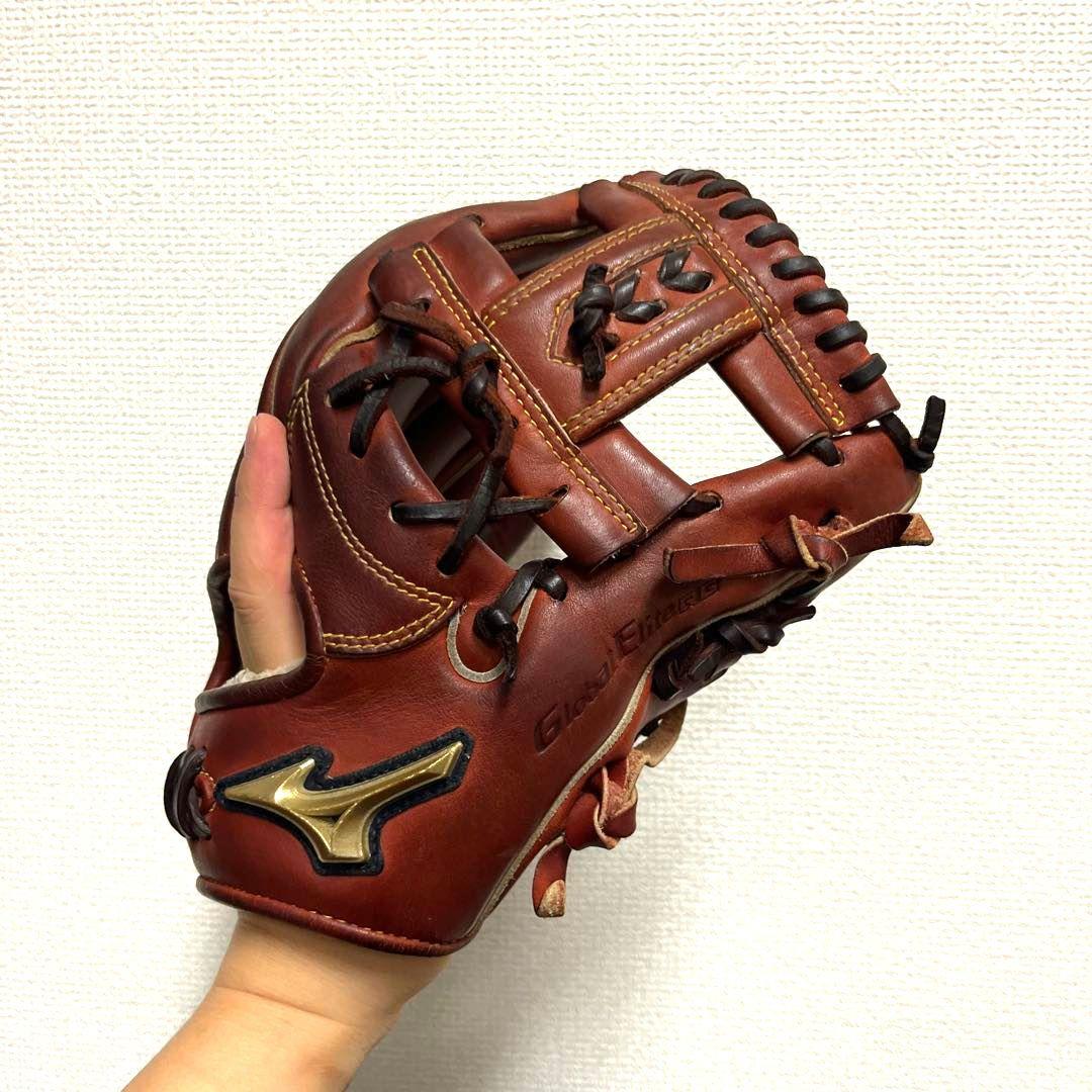940 ミズノ グローバルエリート 即戦力 軟式 少年 内野手用グローブ