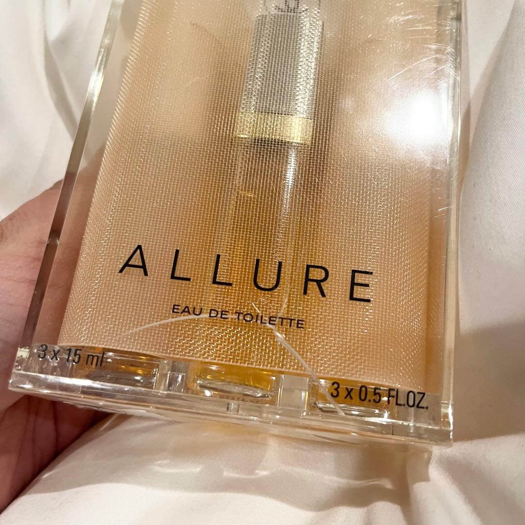CHANEL ALLURE シャネル アリュール オードトワレ 15ml セット