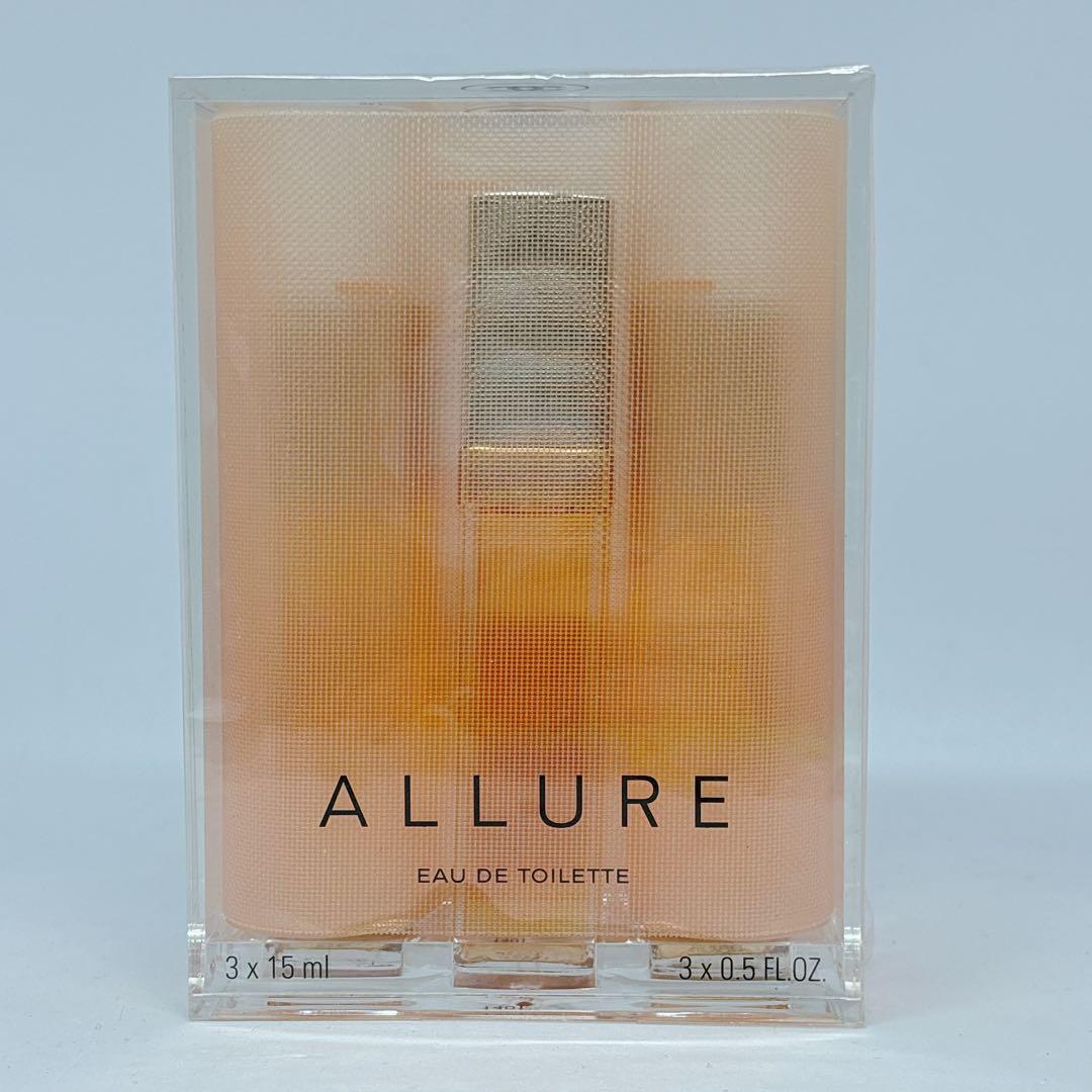 CHANEL ALLURE シャネル アリュール オードトワレ 15ml セット