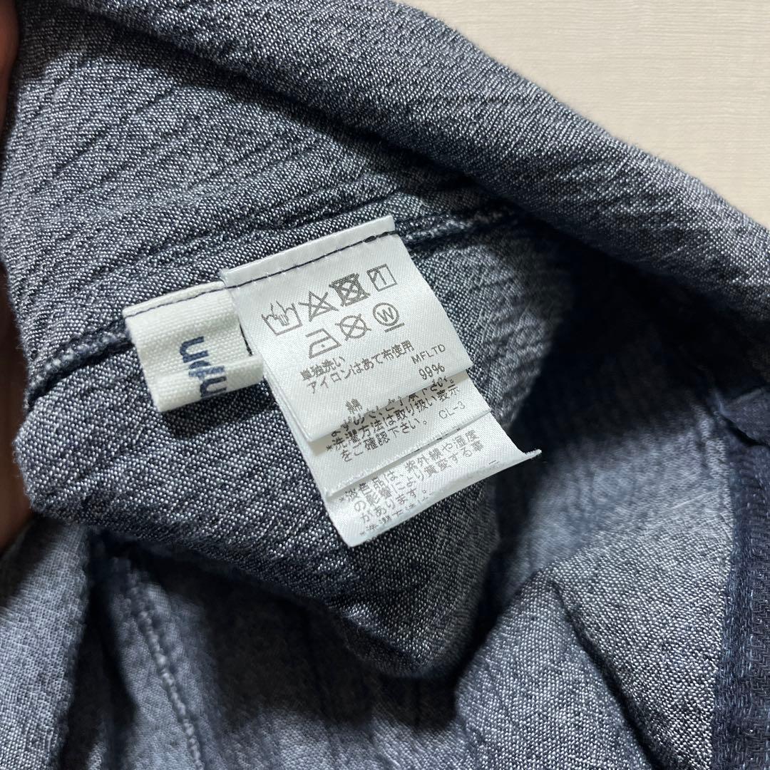 希少Plantationプランテーションインディゴ羽織りワンピース◯