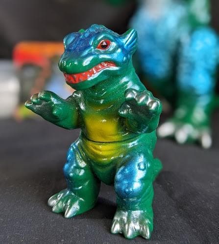 ゴルゴ（Ｍ１号）ソフビフィギュア親子２体セット