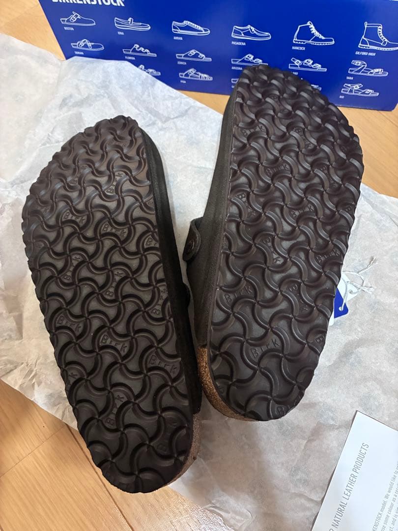 ビルケンシュトック　ボストン　スウェード　モカ　42 27.0