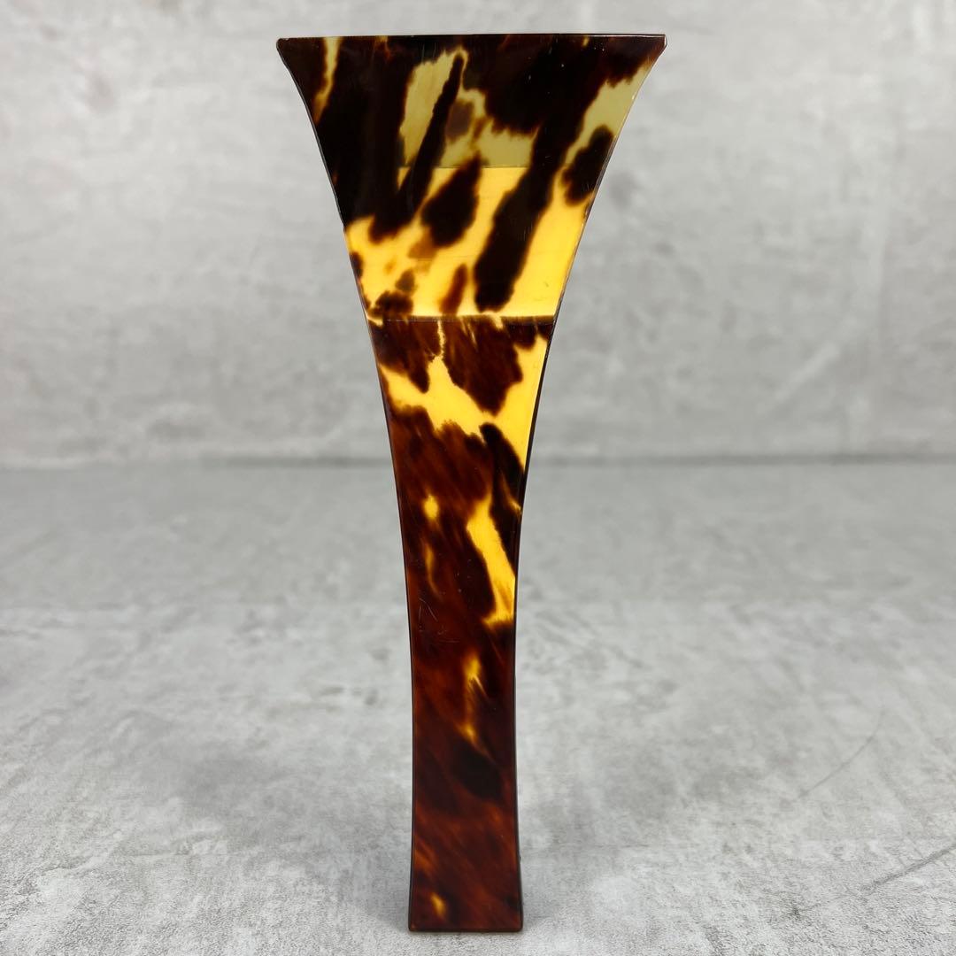 良品　三味線　撥　バチ　鼈甲　べっ甲　天然素材　開き約7.5cm　2本用ケース