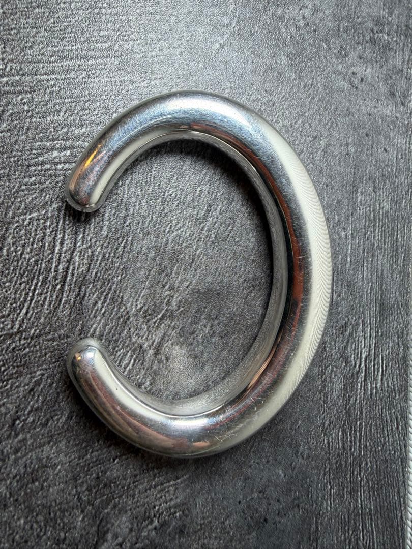 希少‼️  925 オーラ バングル ブレスレット　シルバー