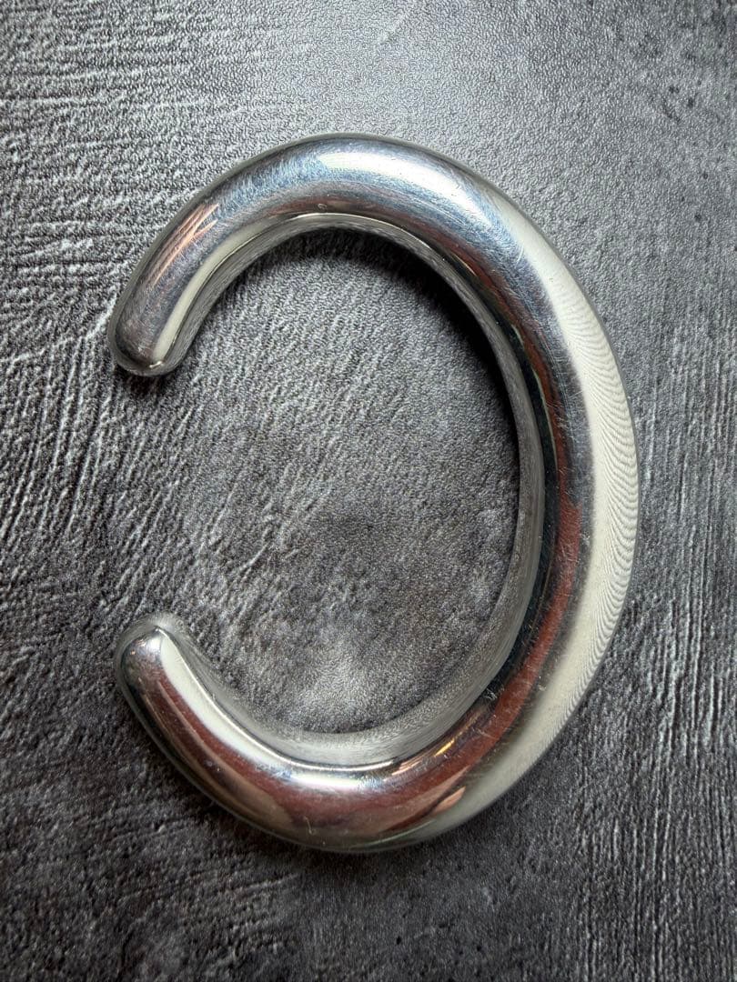 希少‼️  925 オーラ バングル ブレスレット　シルバー