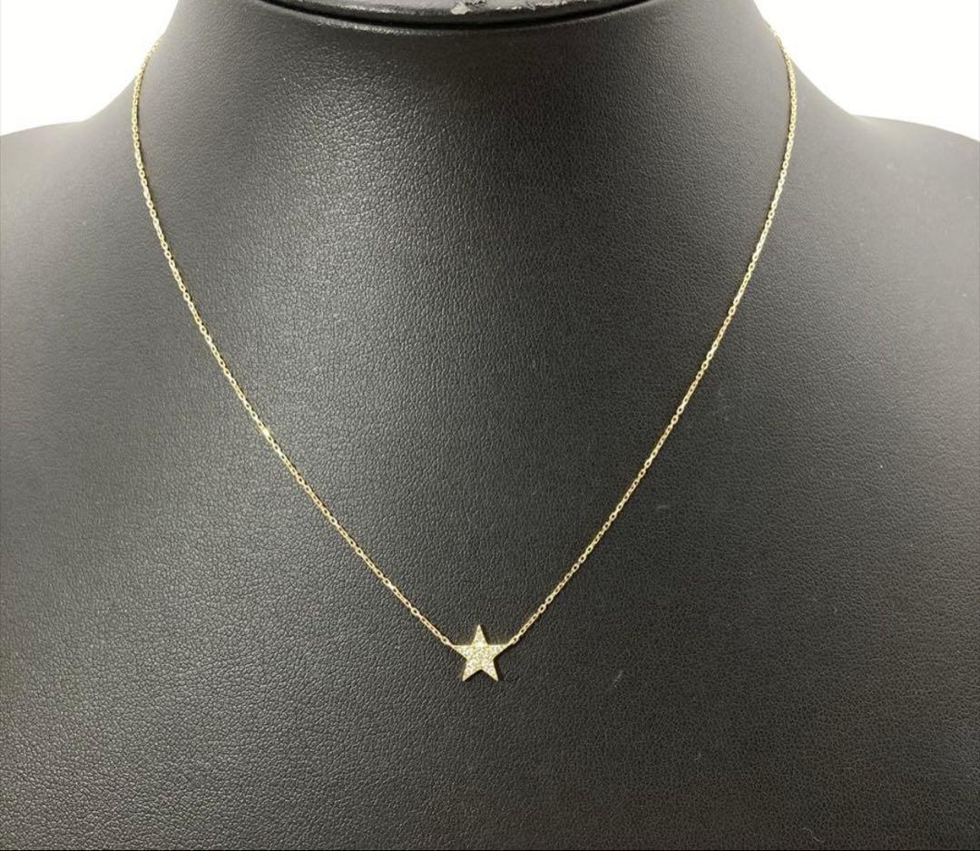 agete スターモチーフ　K18 0.07