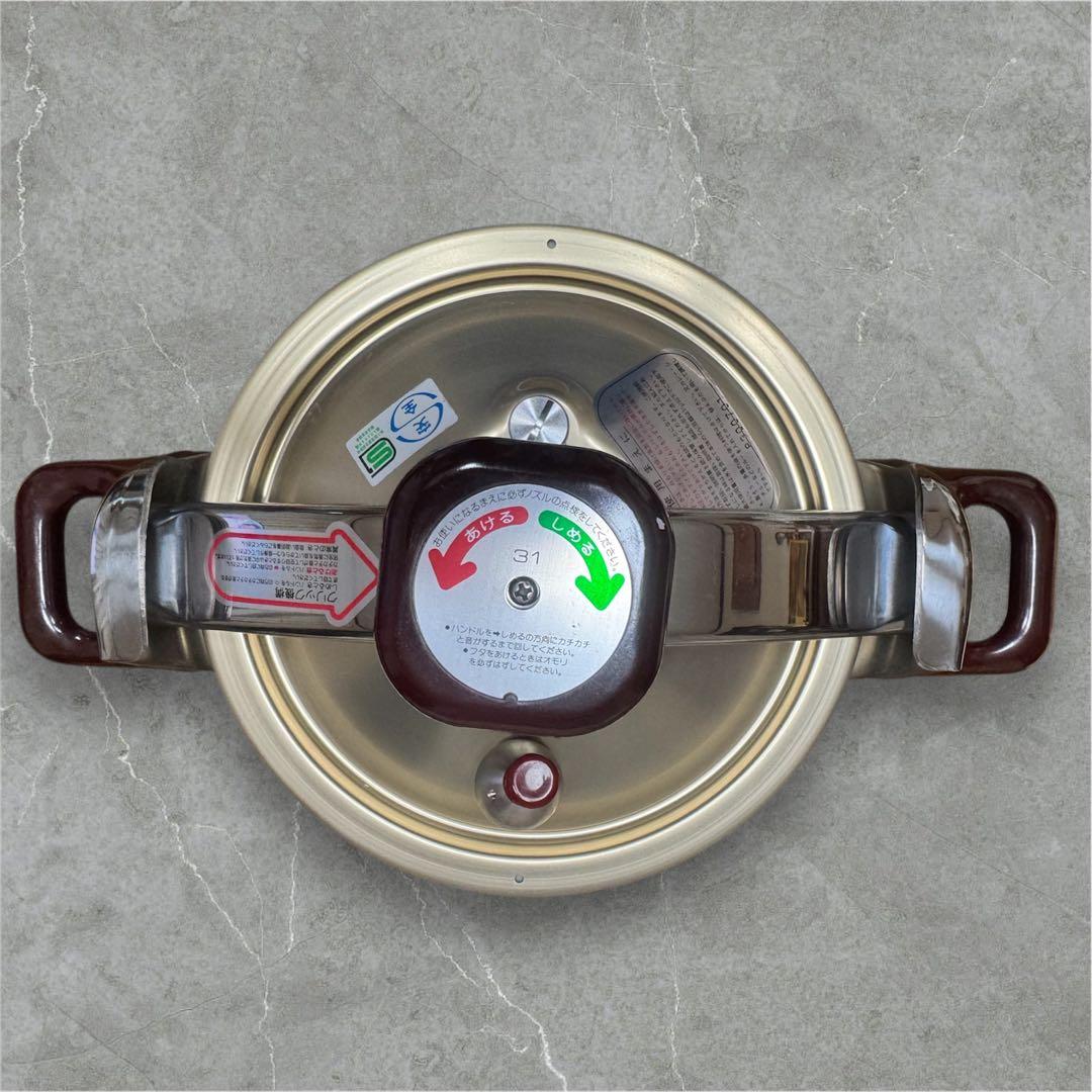 未使用 RIKEN 理研 圧力鍋6.0㍑（1升用）