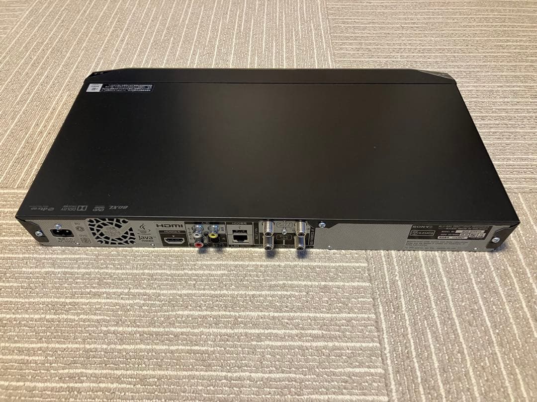 SONY ソニー ブルーレイディスク DVDレコーダー BDZ-EW510