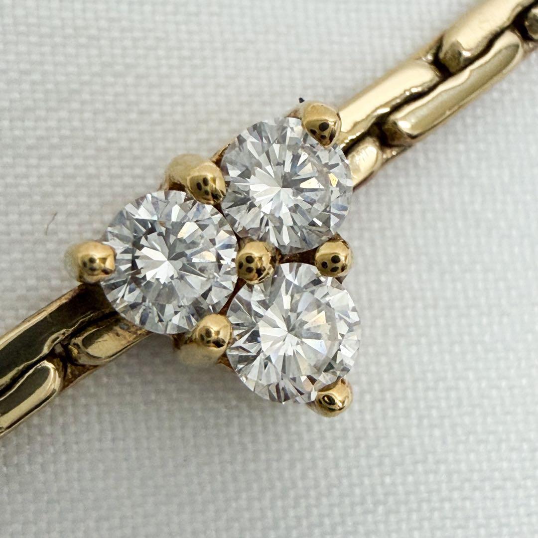 クチンスキー ヴィンテージ ネックレス K18 ダイヤモンド