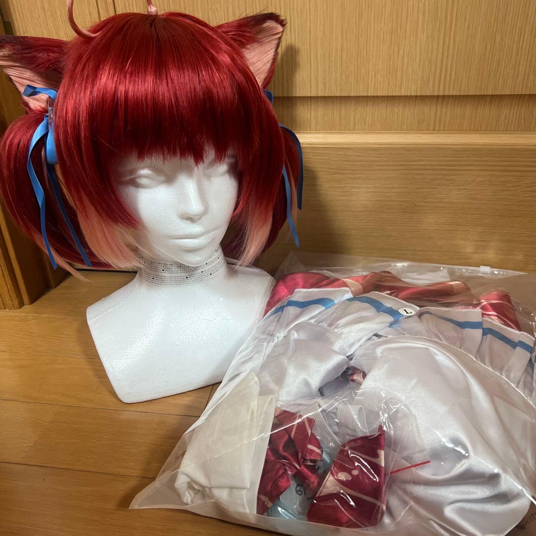赤見かるび コスプレ衣装 ウィッグ 衣装 セット