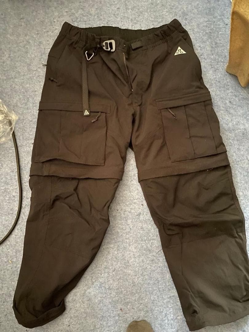 NIKE ACG 2way カーゴパンツ 黒 L Smith Summit