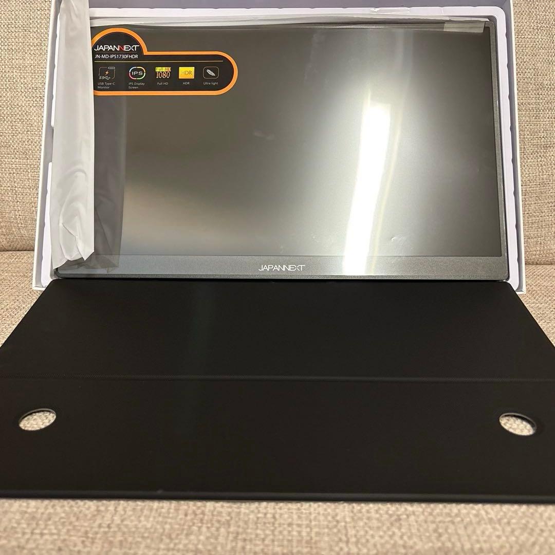 JAPANNEXT 17.3型 モバイルモニター フルHD 1730FHDR