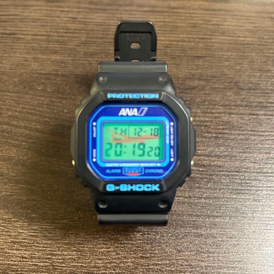 Gショック　ANA限定G-SHOCK ブラック/ブルー