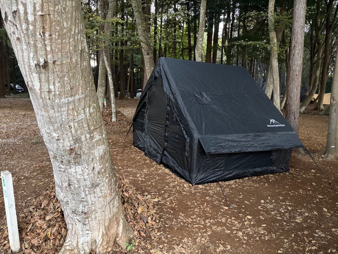 そ*も様 一回使用　希少ブラックMountainhikerインフレータブル　エア