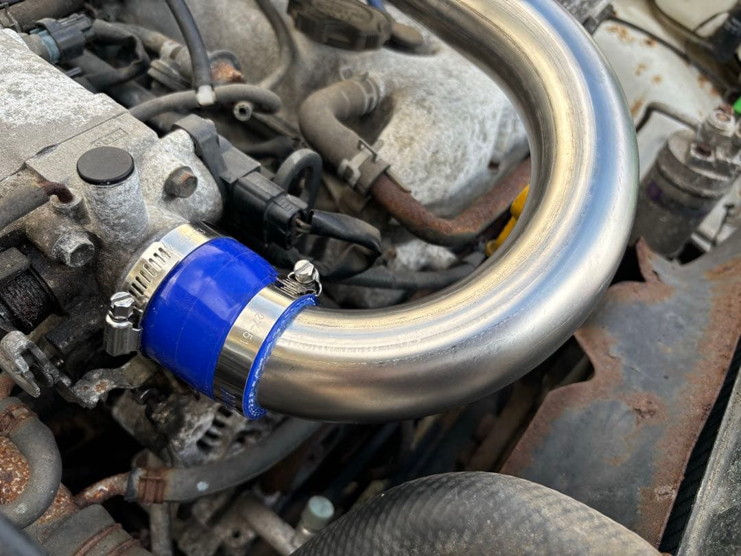 ［正規超希少商品！ポン付け］ジムニー 【JA22】ターボパイプ SUS製!