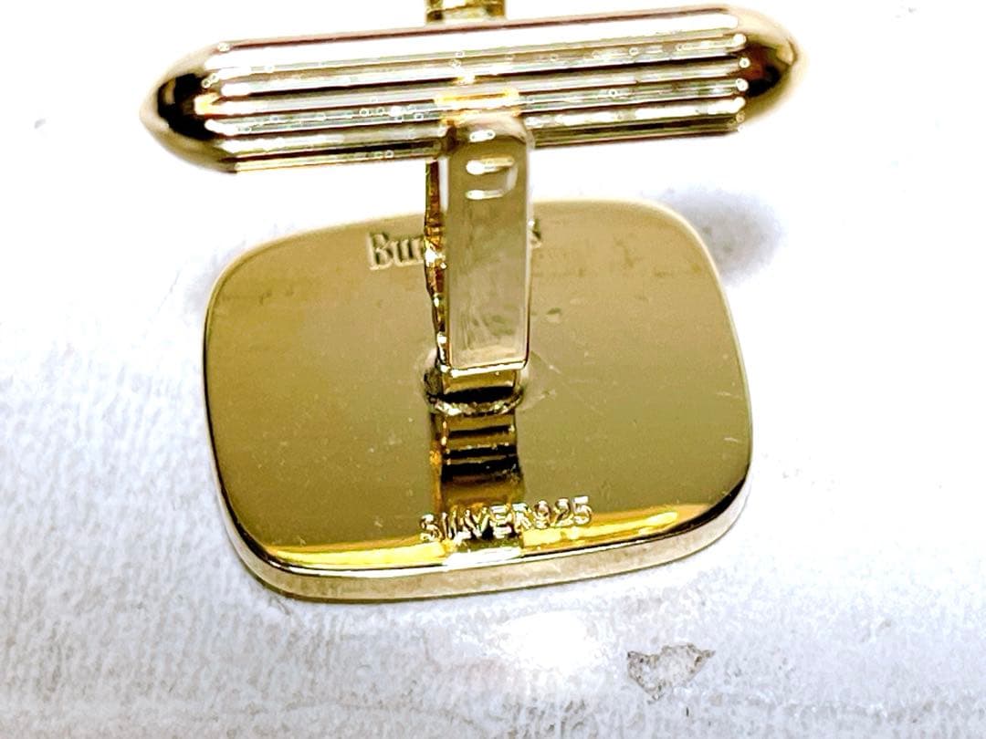 【未使用】Burberry SILVER925 騎士 ネクタイピン カフス