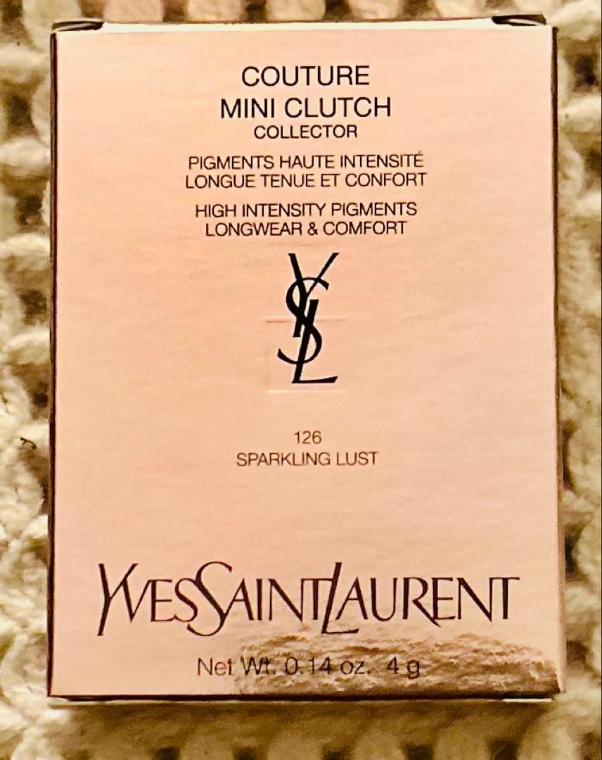 サンローラン クチュール ミニ クラッチ / #126 スパークリング ラスト