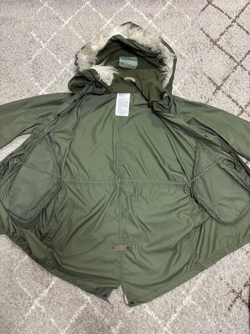 80s USA米軍実物 M-65 フィッシュテールパーカー スモールモッズコート