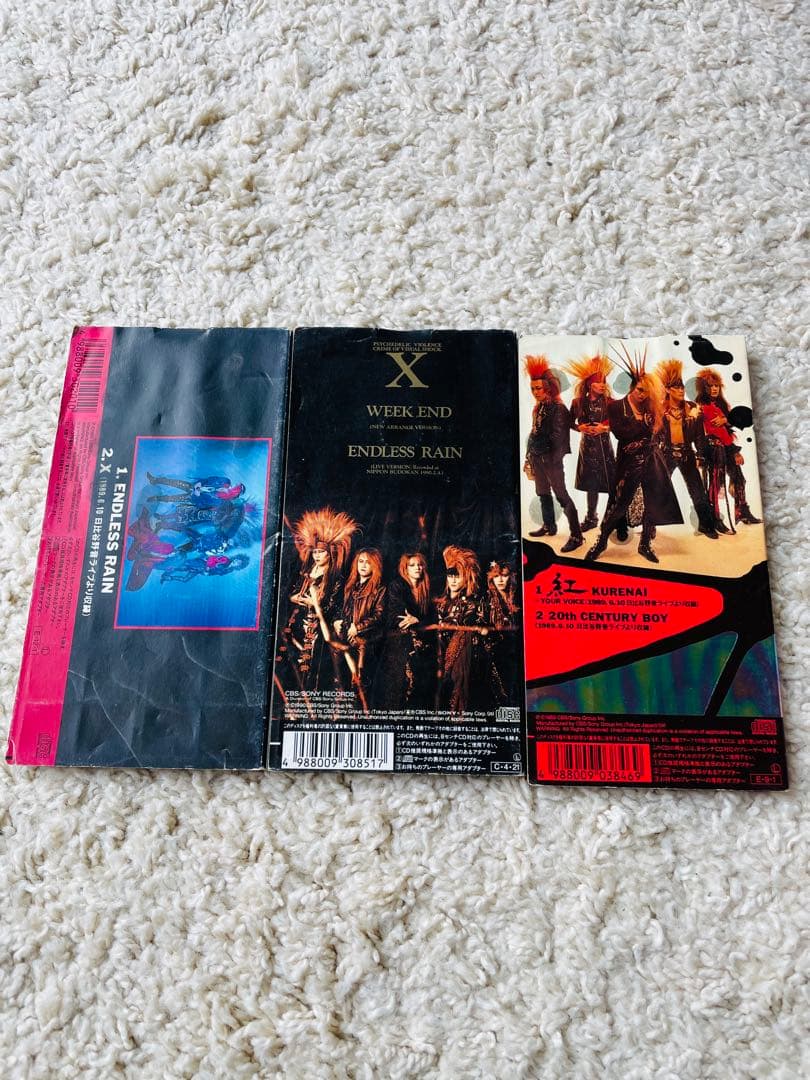 値下げ中！！！！【入手困難】X(エックス) X JAPAN レアCD 3枚セット