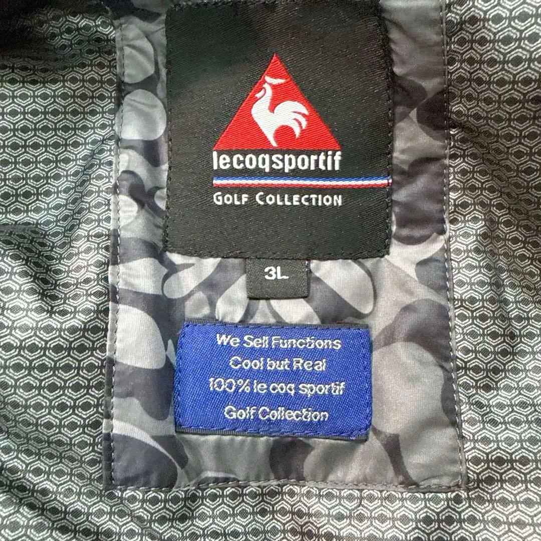 ルコックスポルティフ 2way 中綿 ナイロンジャケット 3L カモフラ ベスト