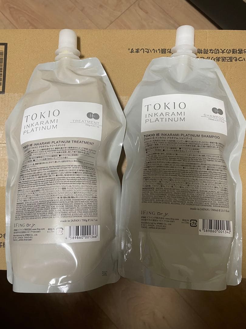 TOKIO IE インカラミ プラチナム シャンプー&トリートメント詰替セット
