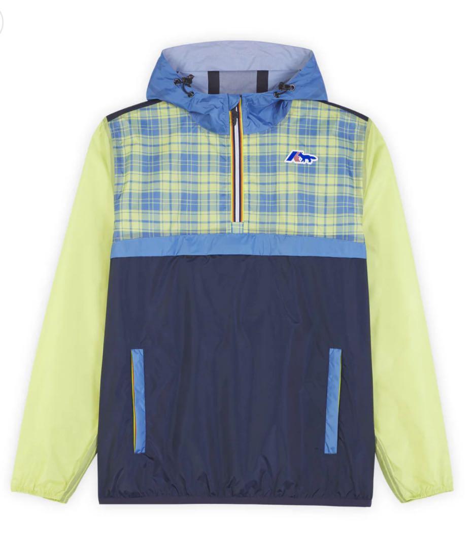 メゾンキツネ　MAISON KITSUNE×K-WAY ナイロンジャケット　美品