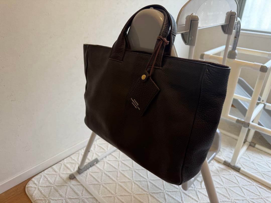 PORTER レザー ビジネスバッグ ダークブラウン