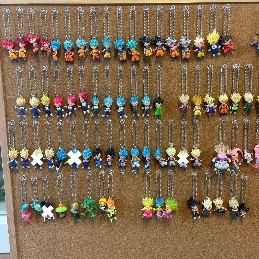 バラ売り可★ドラゴンボール　UDM　ガチャ　キーホルダー　132個セット