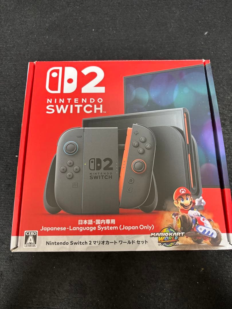 Nintendo Switch 2 日本語専用 本体(マリオ使用済)