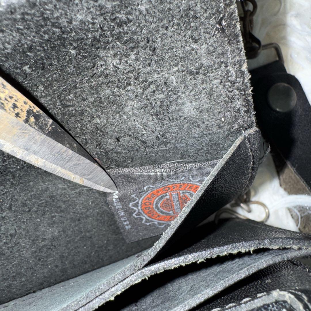 Harley-Davidson ウォレットチェーン　ロゴ 刺繍　USA製