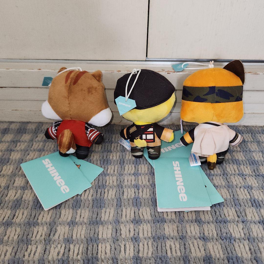 SHINee 　ANIMAL 　COORDY　ちょこんとぬいぐるみなど6個セット