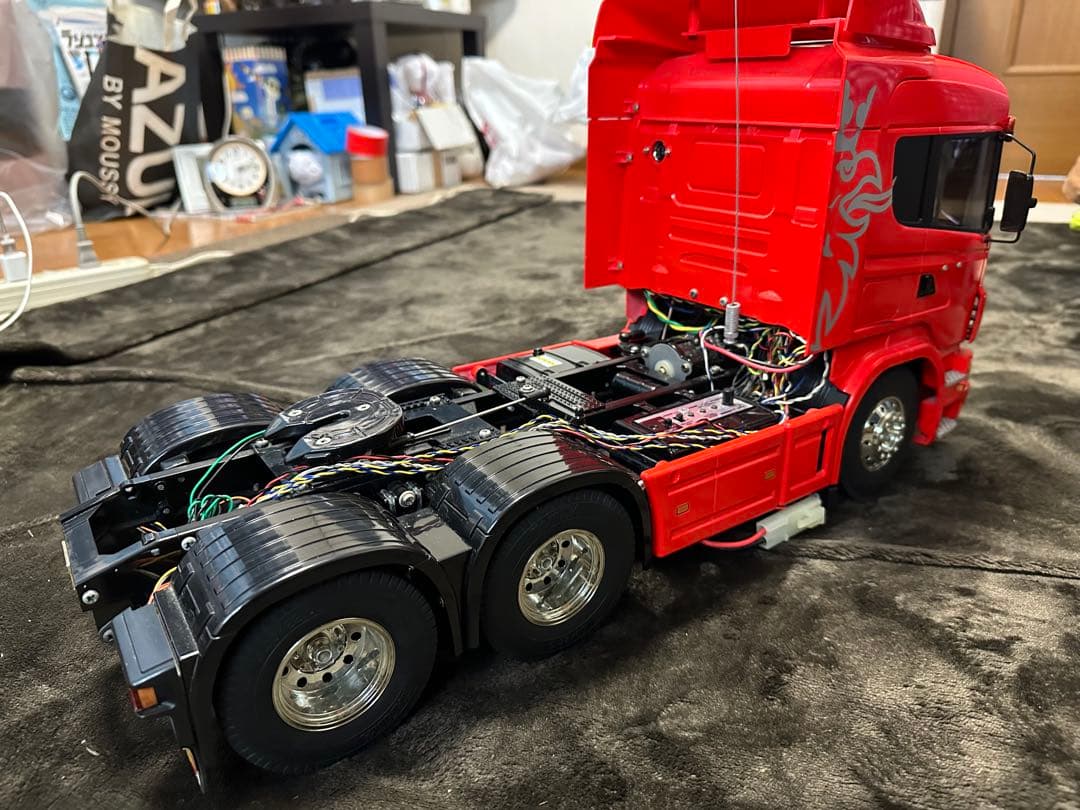 送料無料 スカニアR620 完成品 ラジコン プロポ難あり