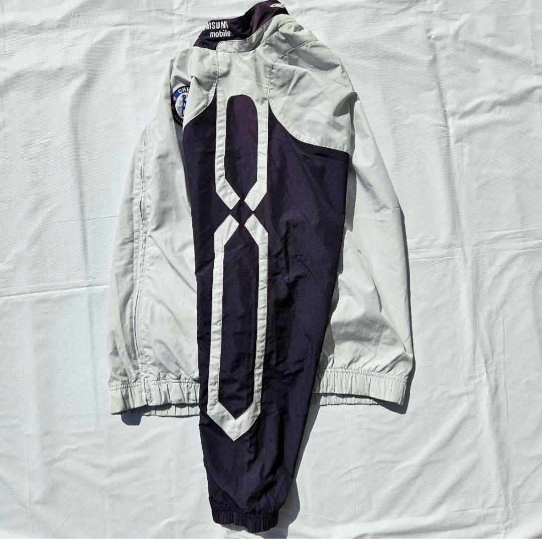 【UMBRO アンブロ×チェルシー】ジャケット 刺繍ワッペンロゴ デサント社