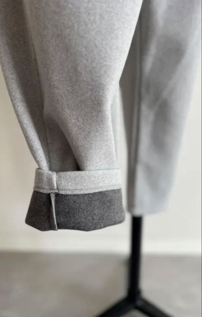 新品★JULY NINE★ふわもちパンツ⭐︎グレー⭐︎38