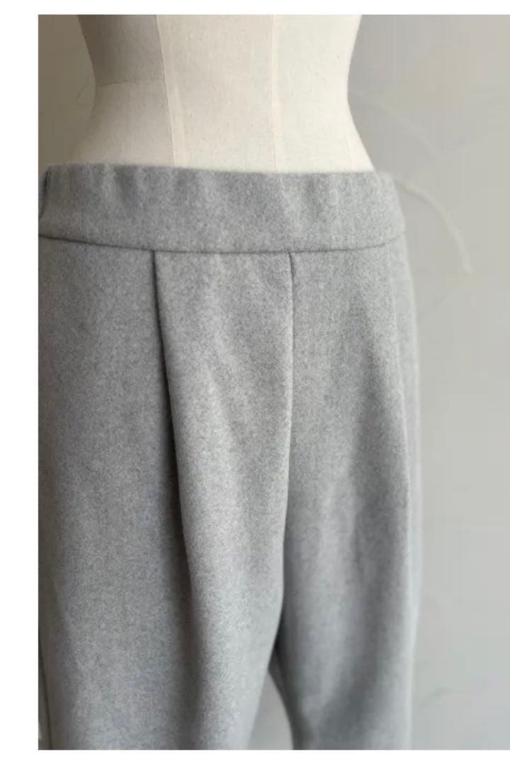新品★JULY NINE★ふわもちパンツ⭐︎グレー⭐︎38