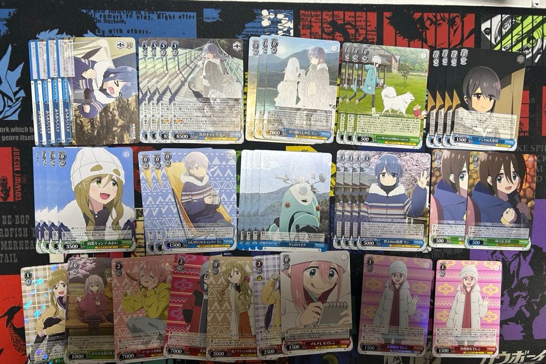 ヴァイスシュヴァルツ　デッキ　ゆるキャン＋パーツ多数