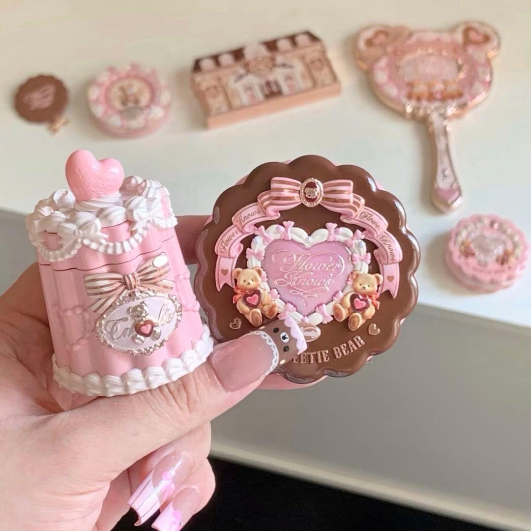 【mio】フラワーノーズ　ストロベリーキューピッド＆スウィーティーベア4点