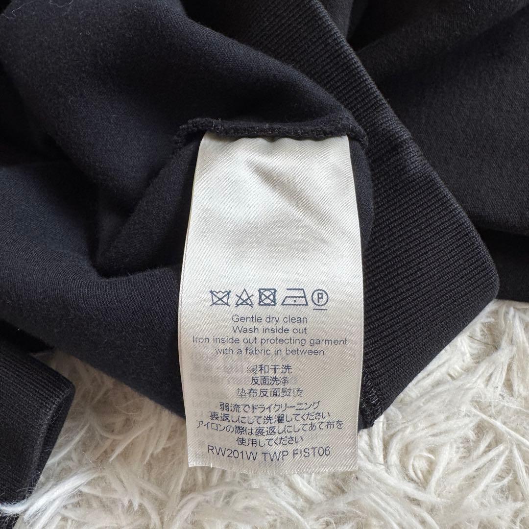 美品　ルイヴィトン　パーカー　モノグラム　ロゴプリント　ブラック　XSサイズ