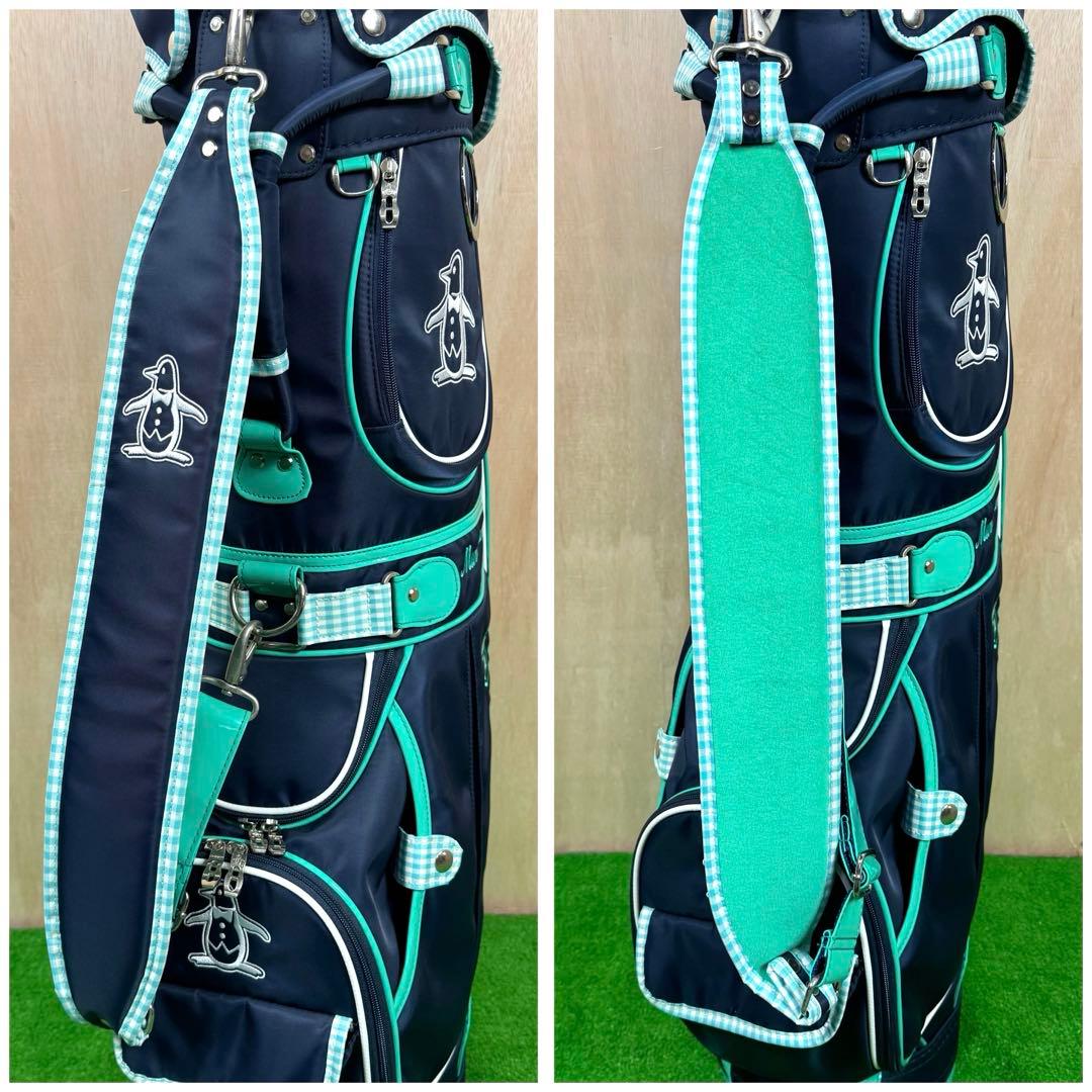 【美品】 Munsingwear キャディバッグ マンシングウェア 6分割