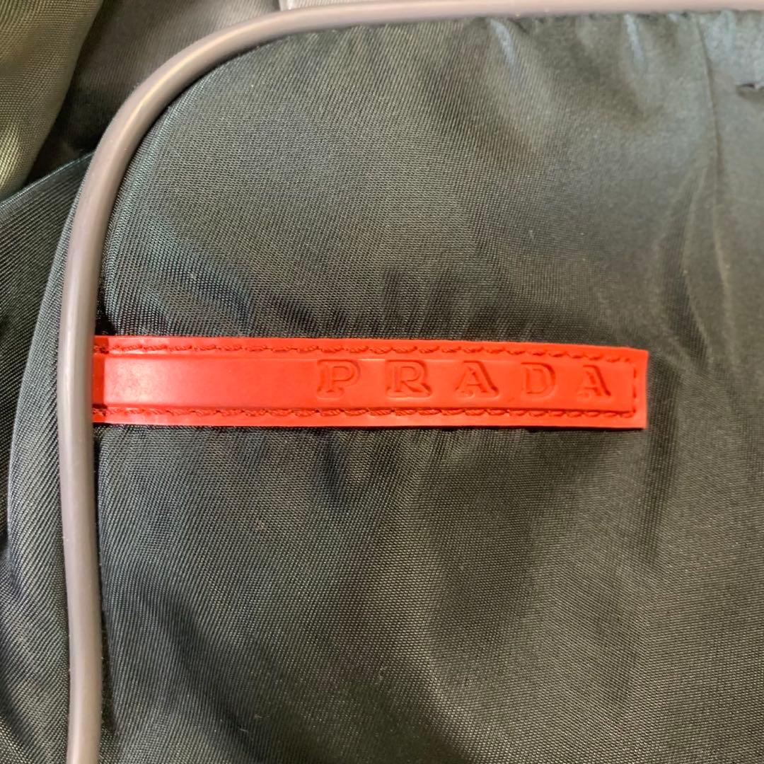 PRADA SPORTS ボストンバッグ ナイロン 南京錠カデナ Gカード付き