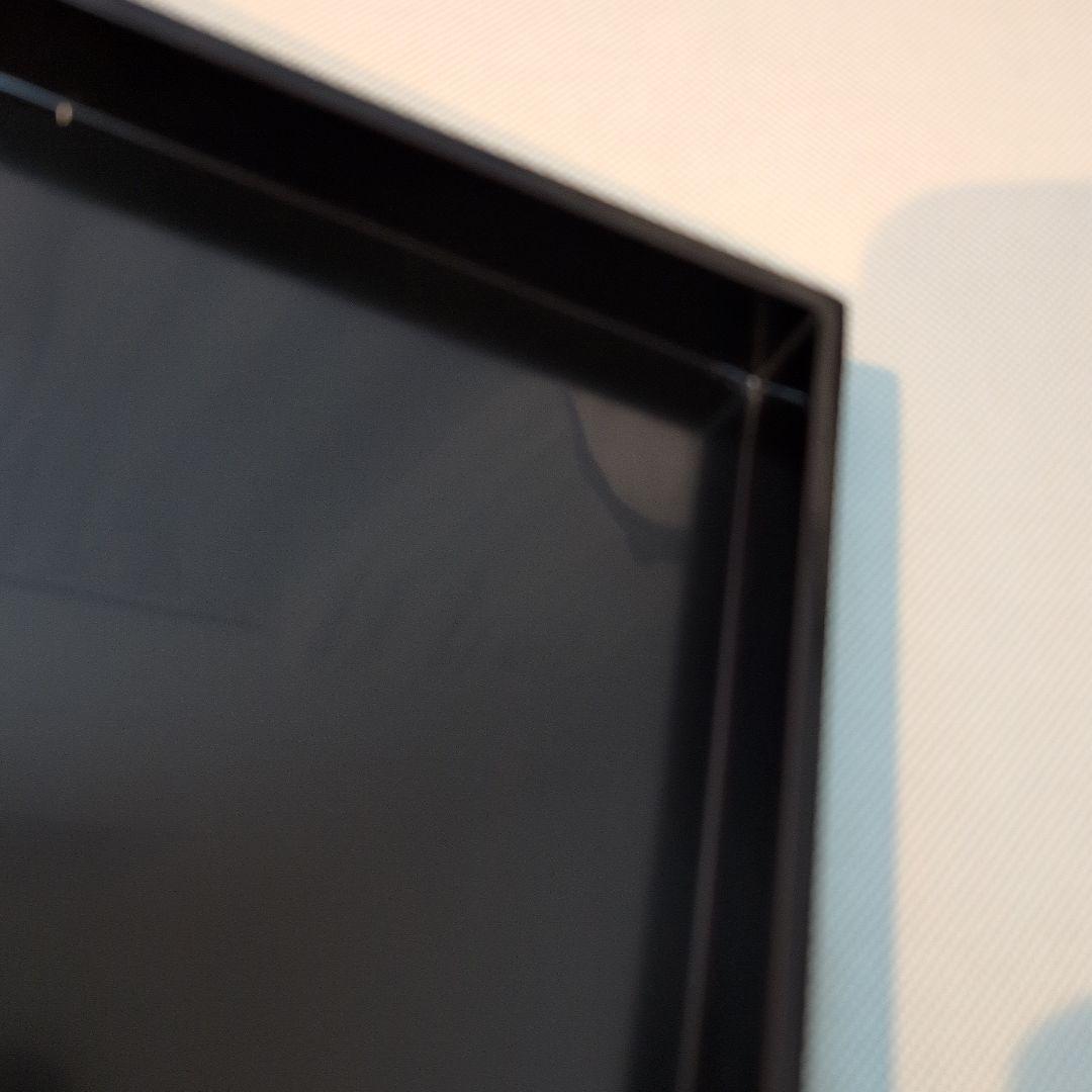 美品 懐石道具 懐石膳 四方盆 茶道具 本漆塗 五客 正角膳 紙箱入り