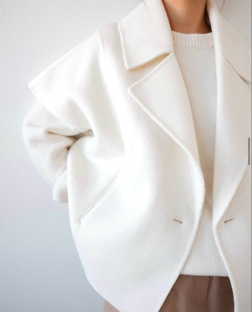 Na.e na.e Standard Wool Vest ベスト　ジレ　コート