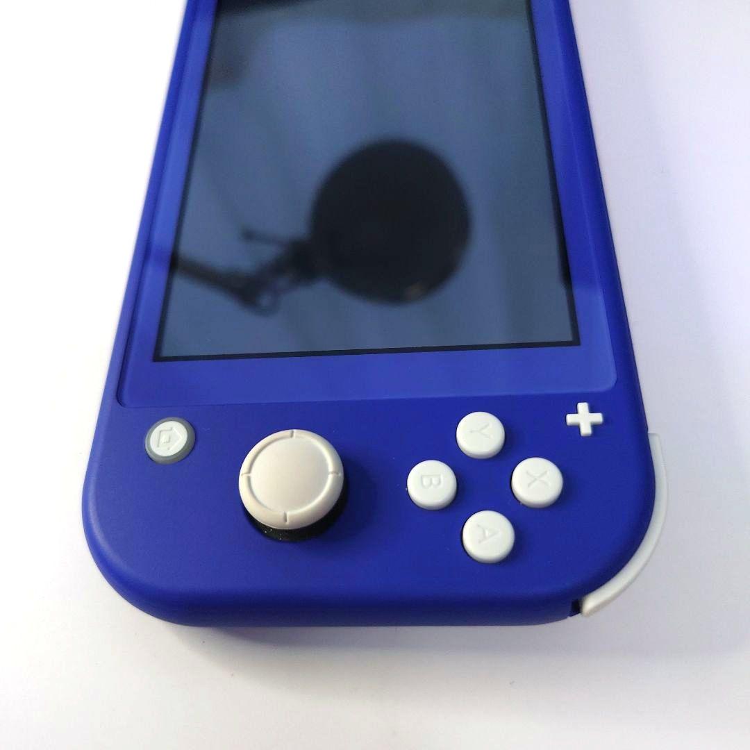 【中古】Nintendo Switch Lite 本体 ブルー 箱・充電器付き