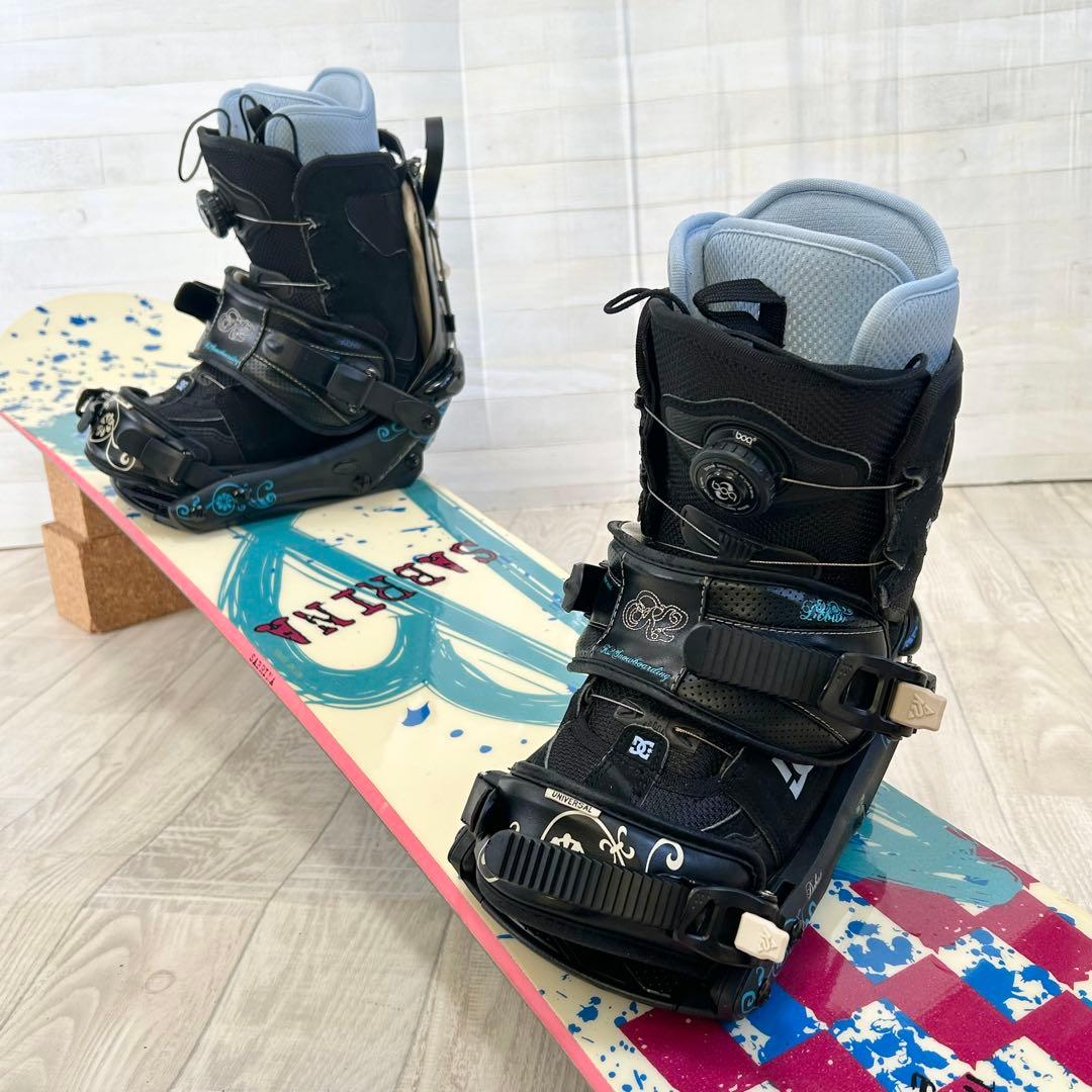 レディースボードセット　SABRINA 145㎝　K2 Mサイズ　ブーツ 23㎝