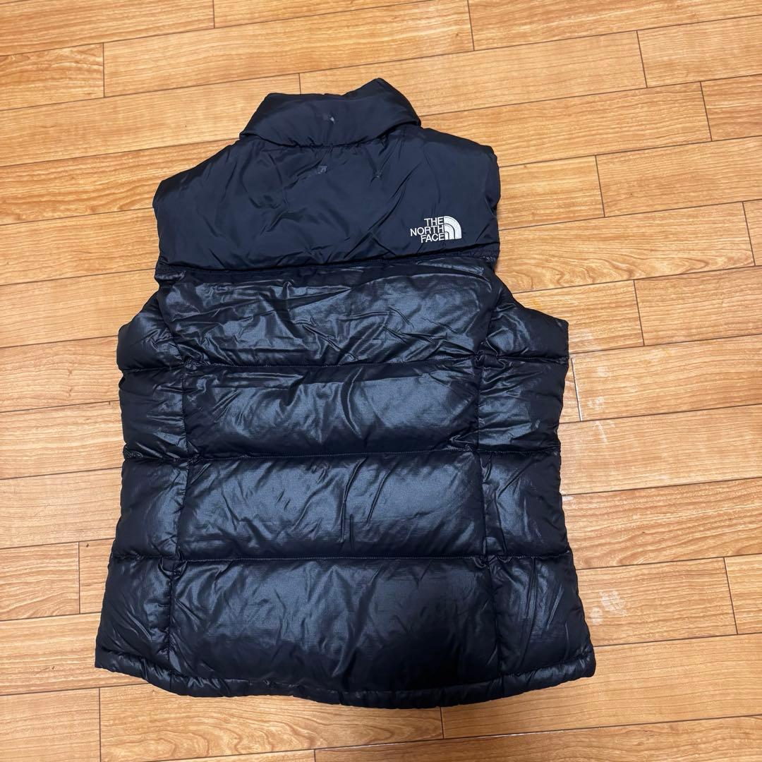 ノースフェイス　ブラック ベスト 700フィル　防寒　Mサイズ