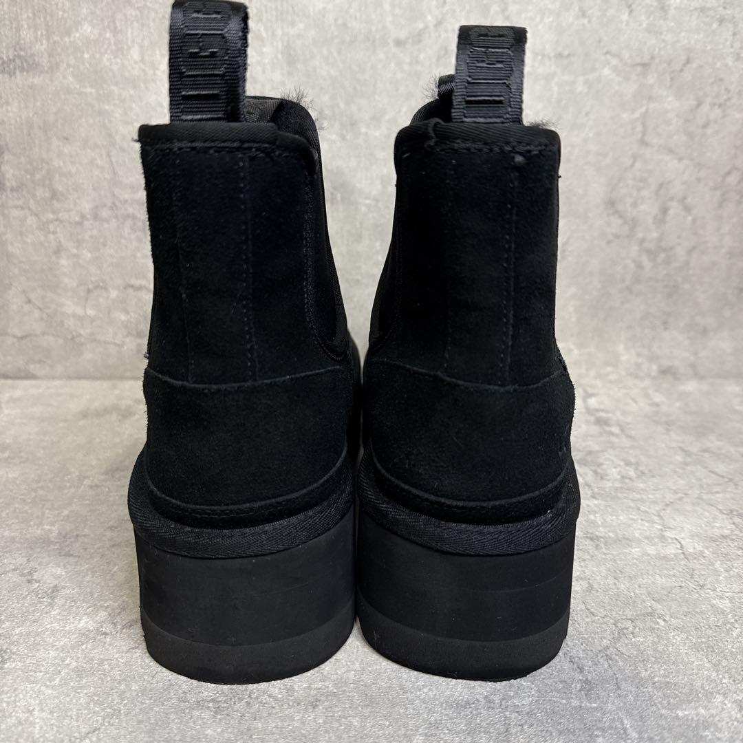 ＦUGG アグ ニューメル プラットフォーム チェルシー ブーツ 厚底 黒