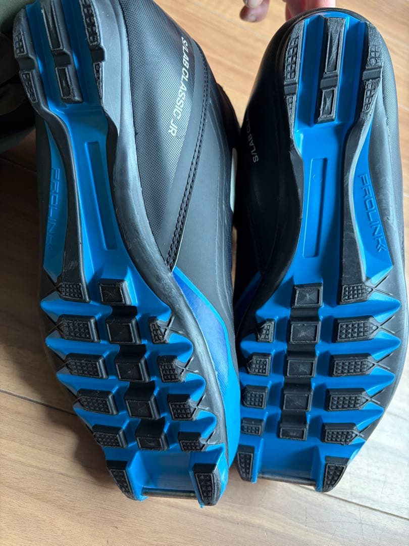 SALOMON クロスカントリースキーブーツ JR PROLINK 24cm